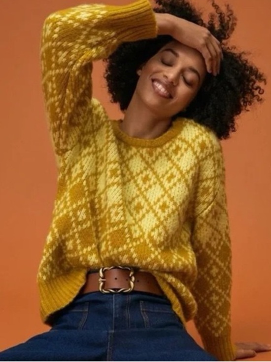 Anthropologie Sweaters - Anthropologie Crewneck Sweater and Matching Scarf
